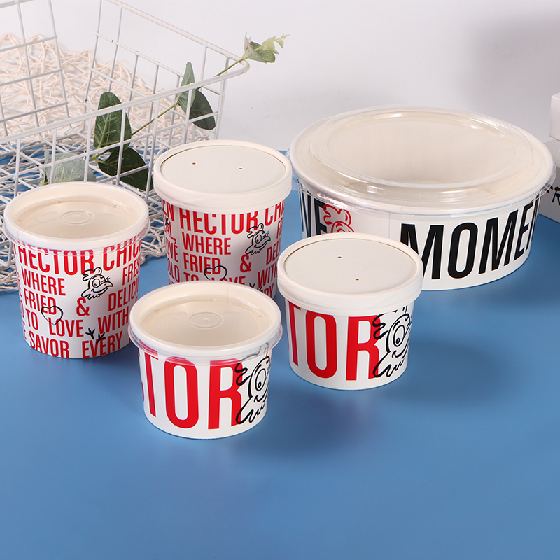 Lalagyan ng sopas ng papel