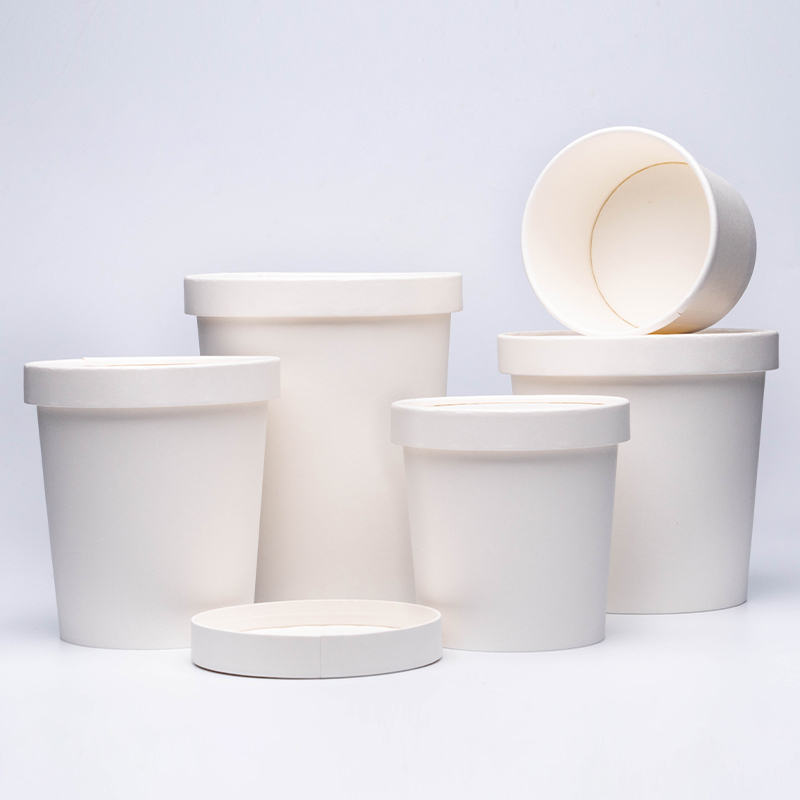 Lalagyan ng sopas ng papel