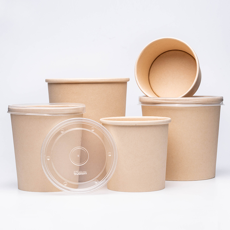 Lalagyan ng sopas ng papel