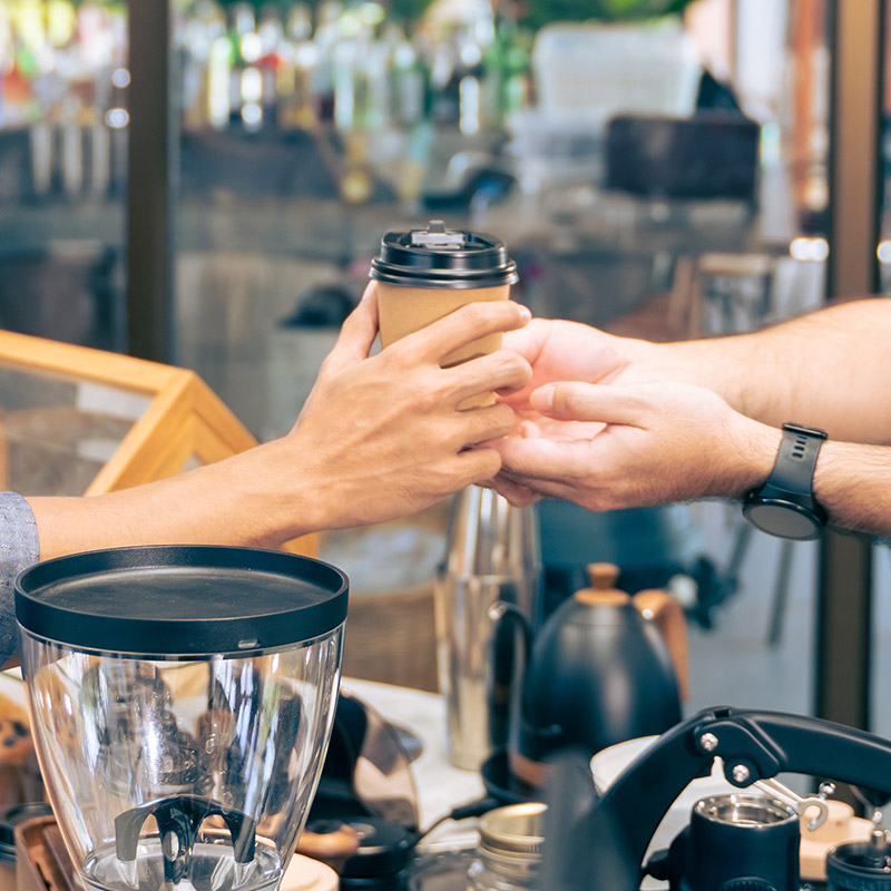 Mga tindahan ng kape