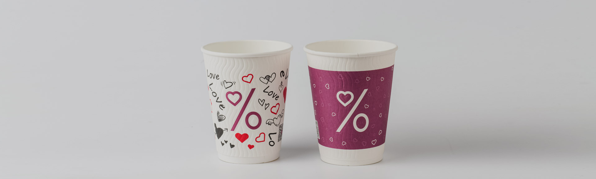 Embossed paper cup