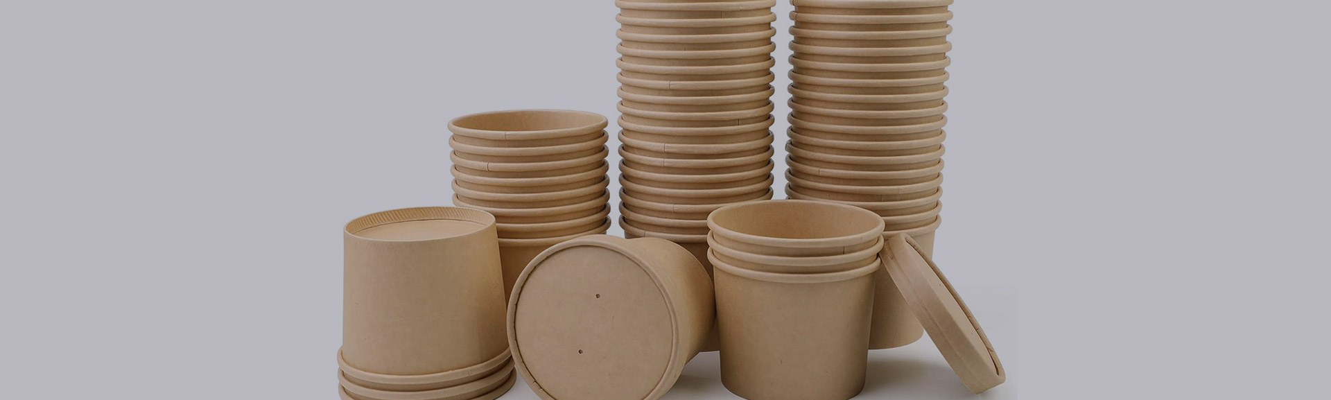 Lalagyan ng sopas ng papel